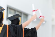 Students celebrate graduation in convocation