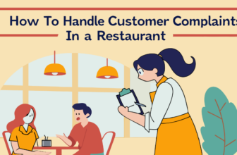 how to handle customer complaints in a restaurant