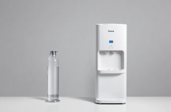 water dispenser with bottle water