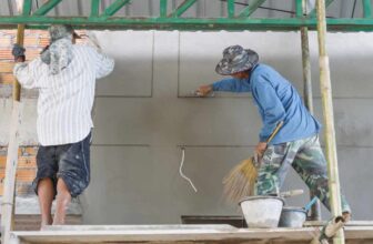 Renovation work in progress